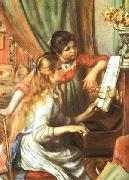 Pierre Auguste Renoir Girls at the Piano USA oil painting artist
